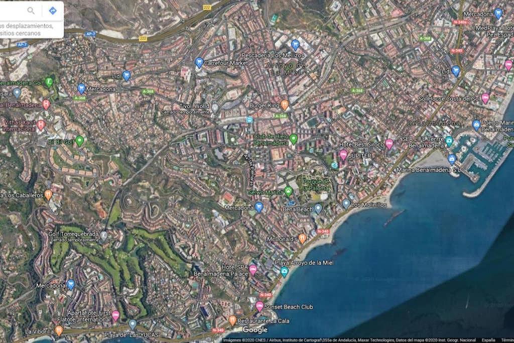Benalmadena Estudio Jjupiter 250 M Del Mar Con Vistas Al Mar Piscinas Exterior foto