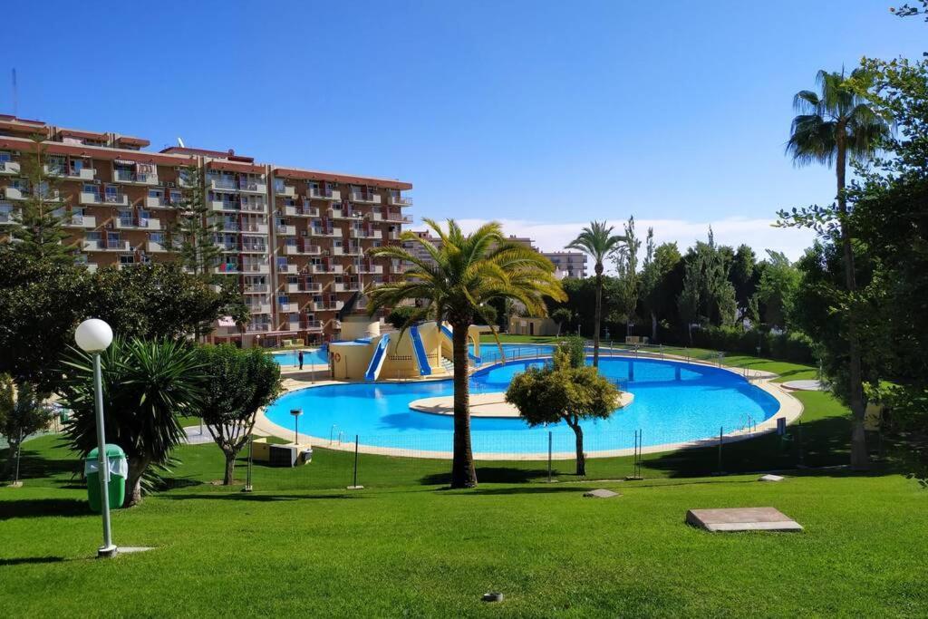 Benalmadena Estudio Jjupiter 250 M Del Mar Con Vistas Al Mar Piscinas Exterior foto