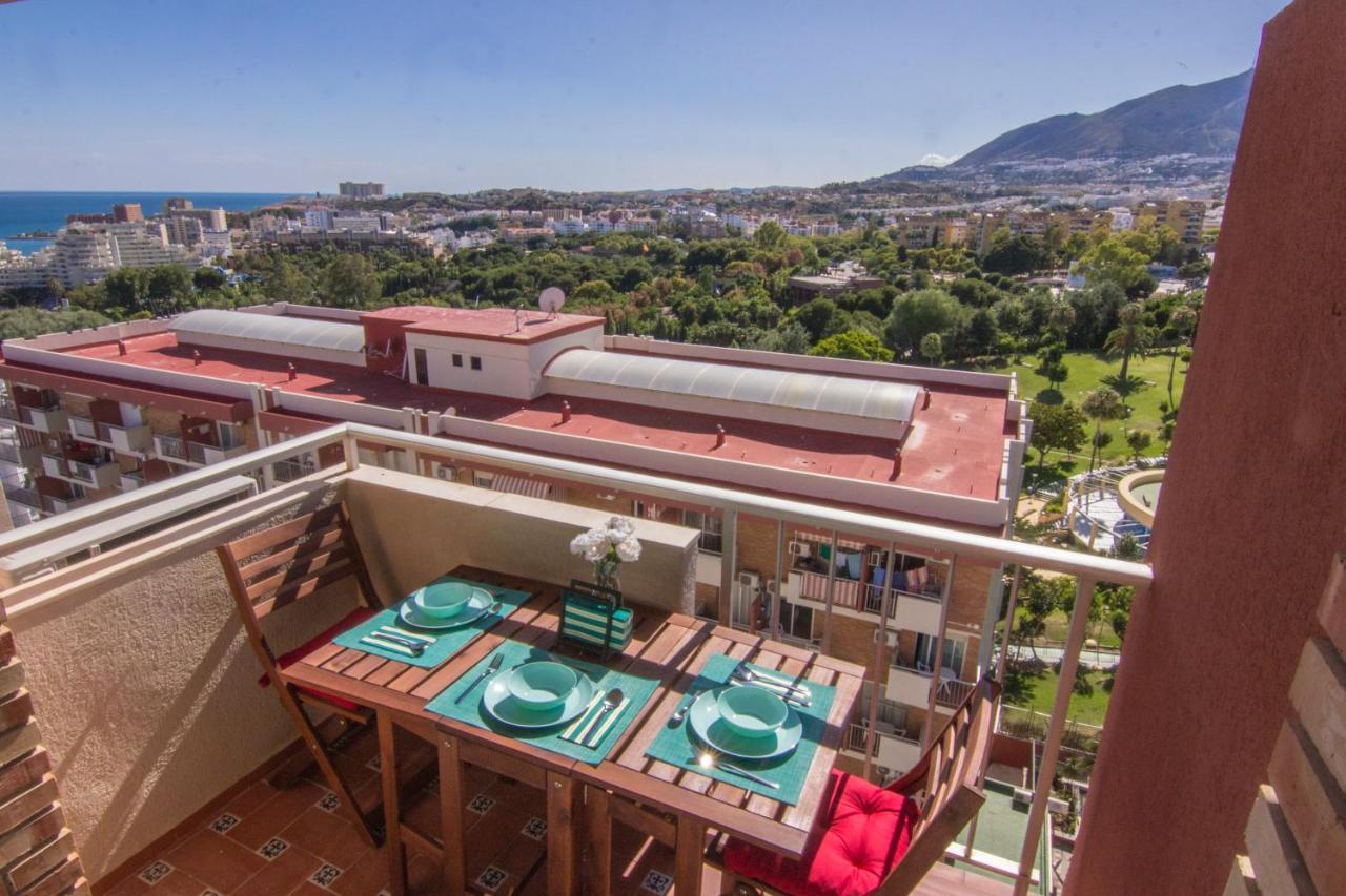 Benalmadena Estudio Jjupiter 250 M Del Mar Con Vistas Al Mar Piscinas Exterior foto